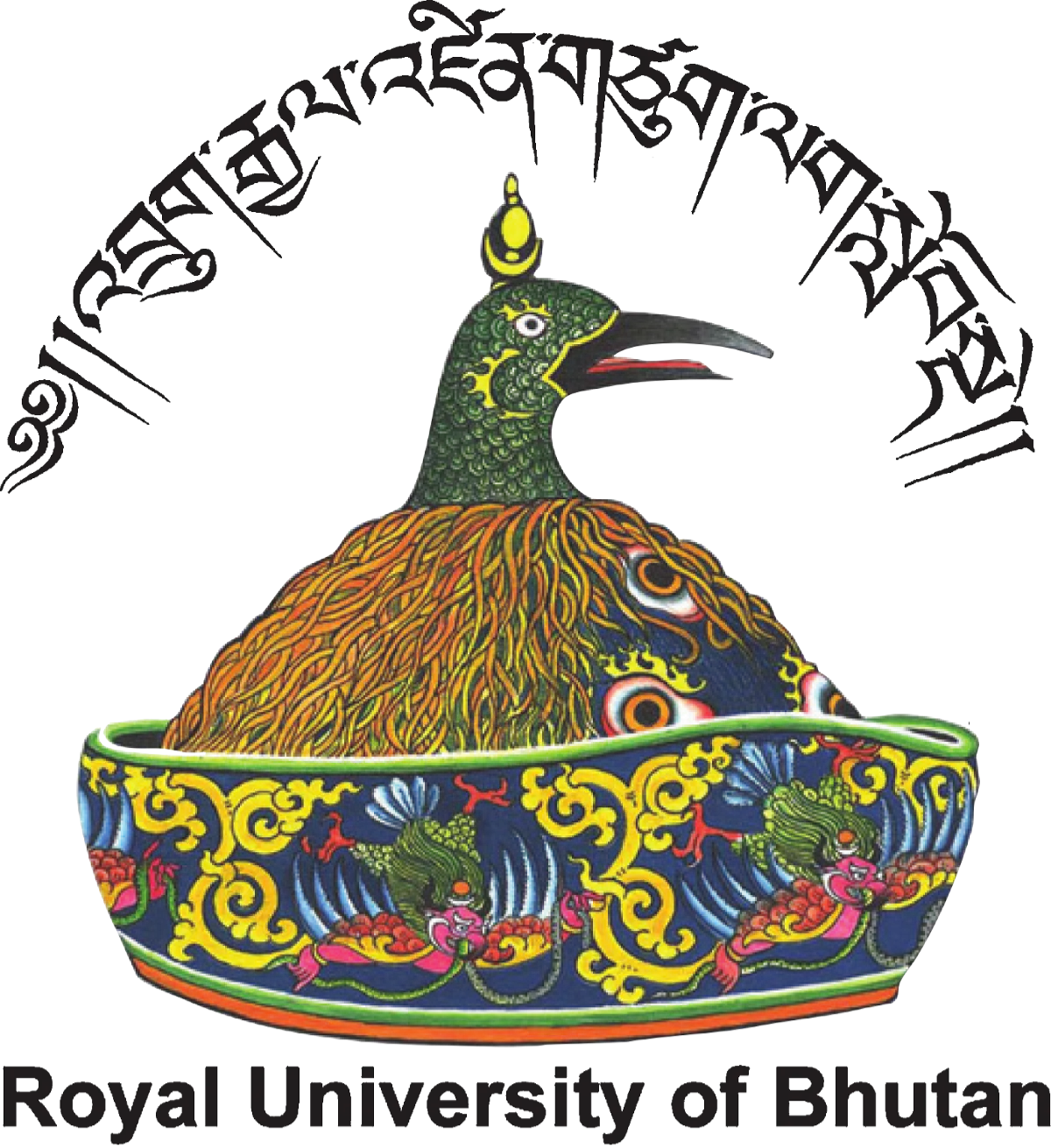 Royal University of Bhutan. logo